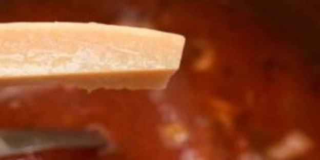 суп в стиле пиццы