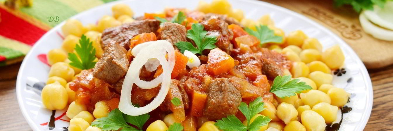 Татарский суп Нохутлы аш