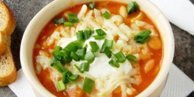 томатный чили-суп