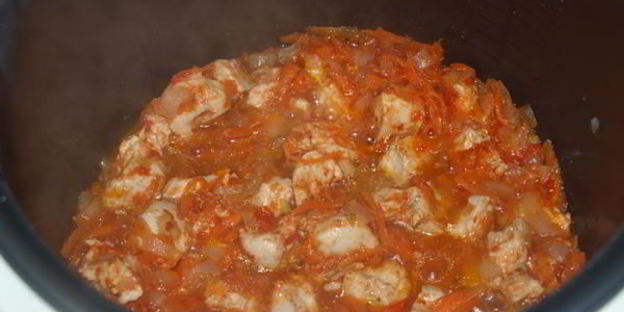 томатный куриный суп со стручковой фасолью