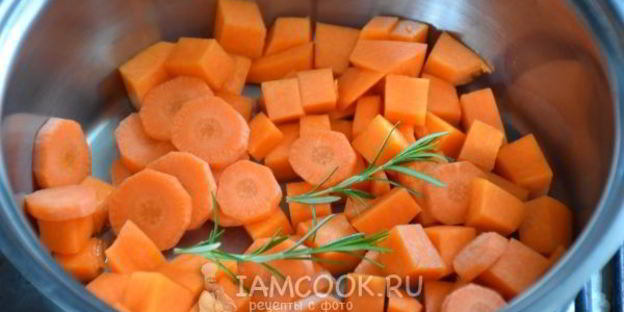 тыквенный суп для ребенка