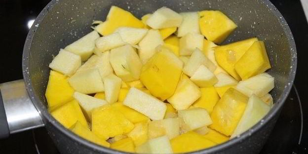 тыквенный суп с цукини