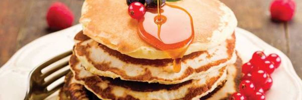 Американские блинчики-панкейки к завтраку