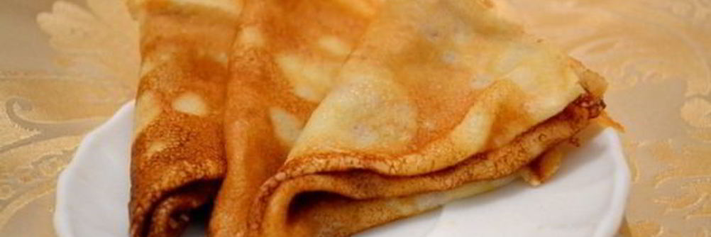 Бабушкины тонкие блинчики на молоке