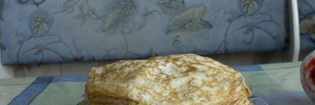 Блинчики ажурные на молоке