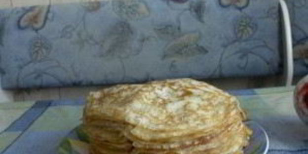 блинчики ажурные на молоке