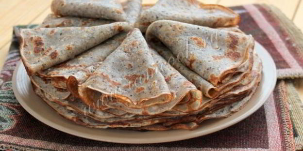 блинчики из черемуховой муки