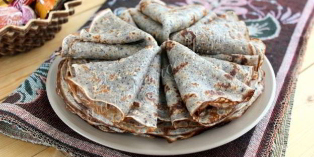 блинчики из черемуховой муки