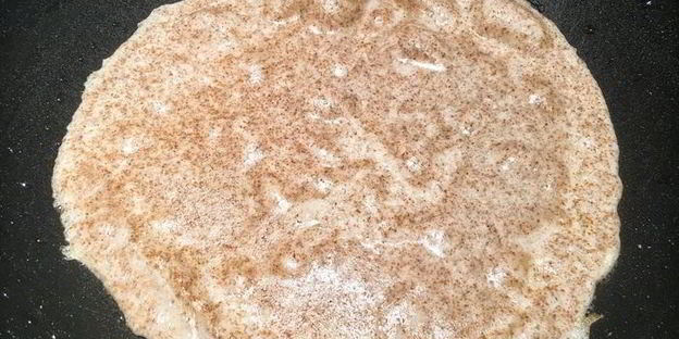 блинчики из отрубей с шоколадным творогом