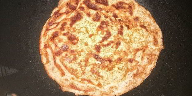 блинчики из отрубей с шоколадным творогом