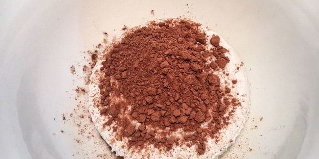 блинчики из отрубей с шоколадным творогом