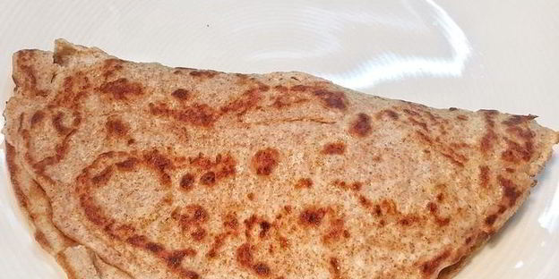 блинчики из отрубей с шоколадным творогом