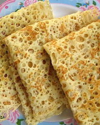 Блинчики кружевные