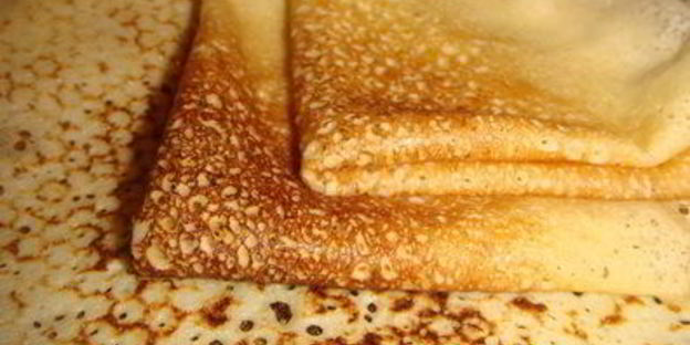 блинчики кукурузные с яблоками