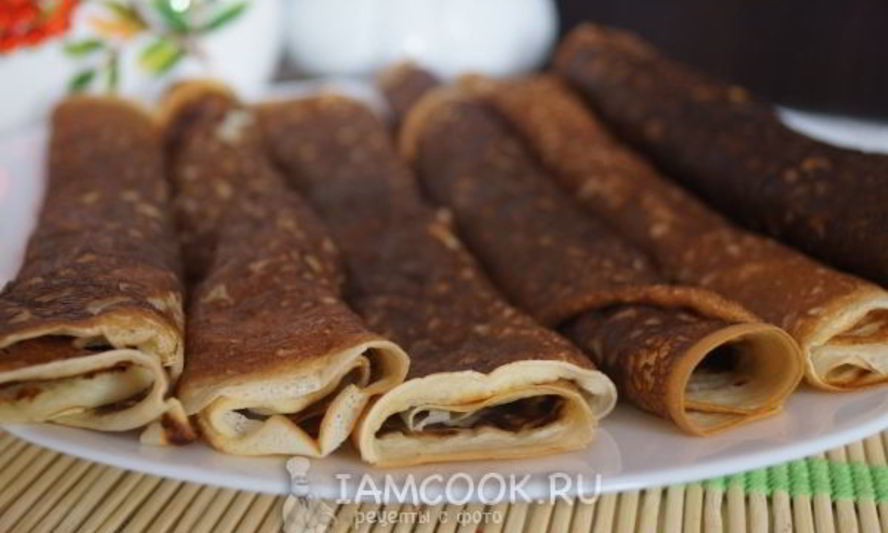 Рецепт блинчиков на кефире