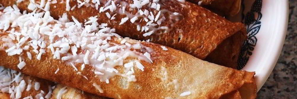 Блинчики на кокосовом молоке