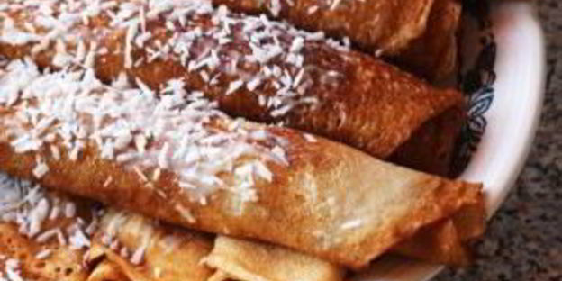 блинчики на кокосовом молоке