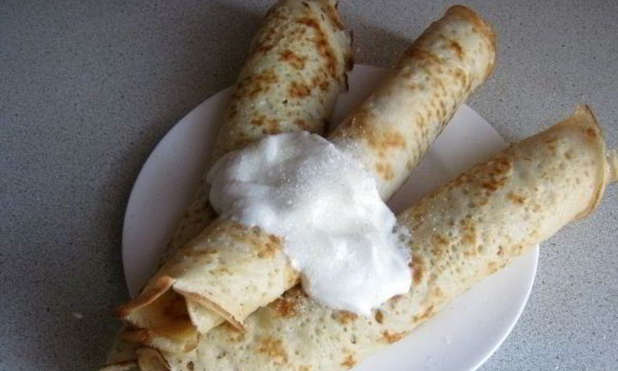 Рецепт блинчиков на сухих дрожжах