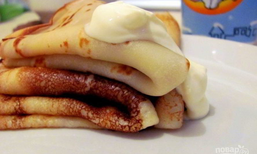 Рецепт блинчиков на сыворотке