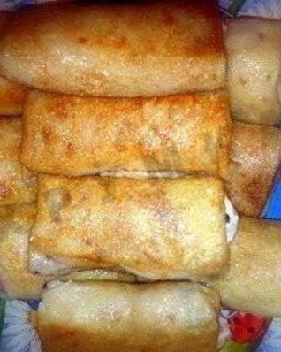 Блинчики с колбаской