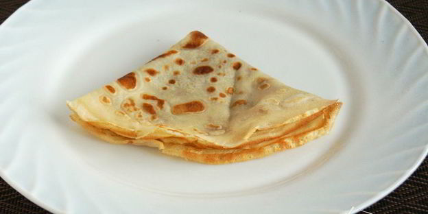 блинчики с корицей и сахаром