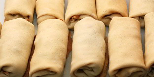 блинчики с мясом