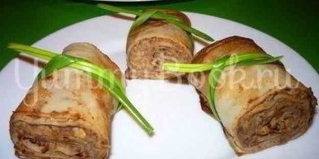 блинчики с начинкой