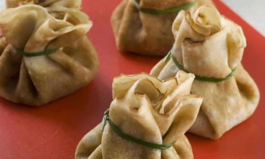 Рецепт блинчиков с овощами