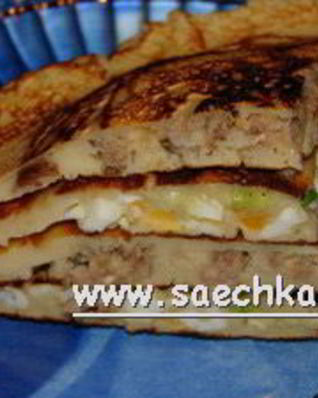 Блинчики с припеком