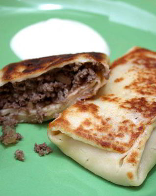 Блинчики с сердцем