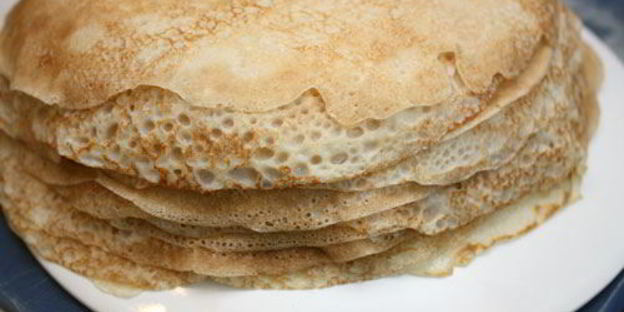 блинчики с сердцем