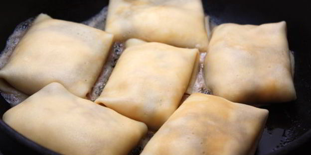 блинчики с творогом