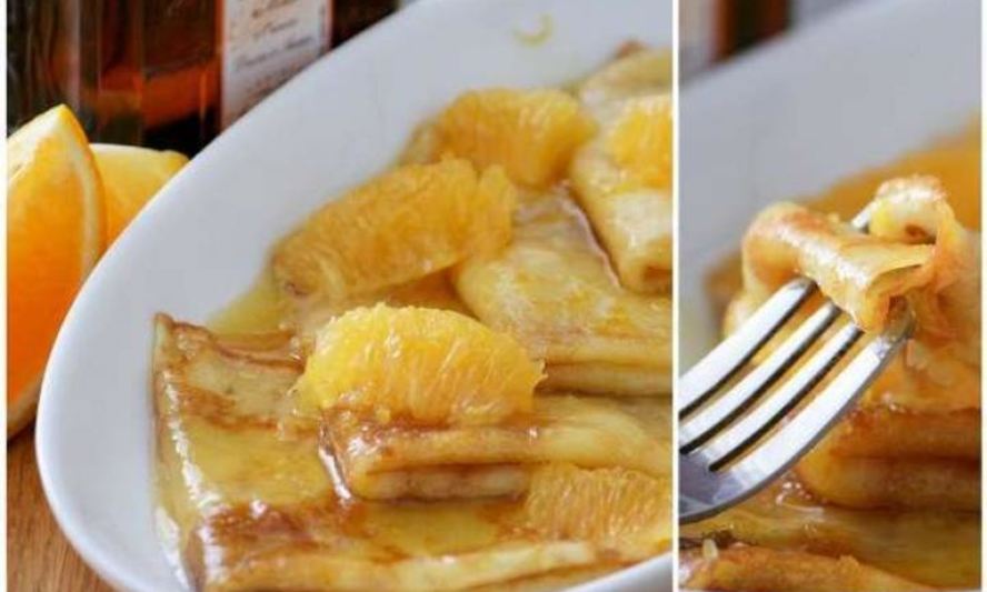 Рецепт блинчиков сюзетт