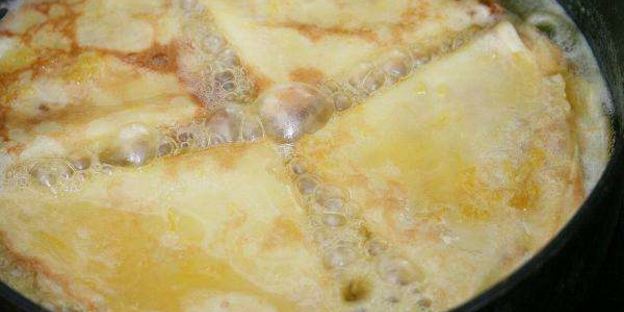 блинчики сюзетт