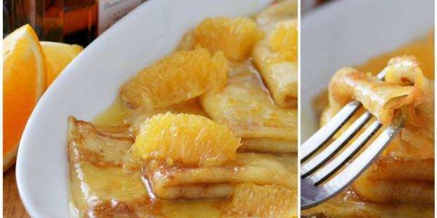 блинчики сюзетт