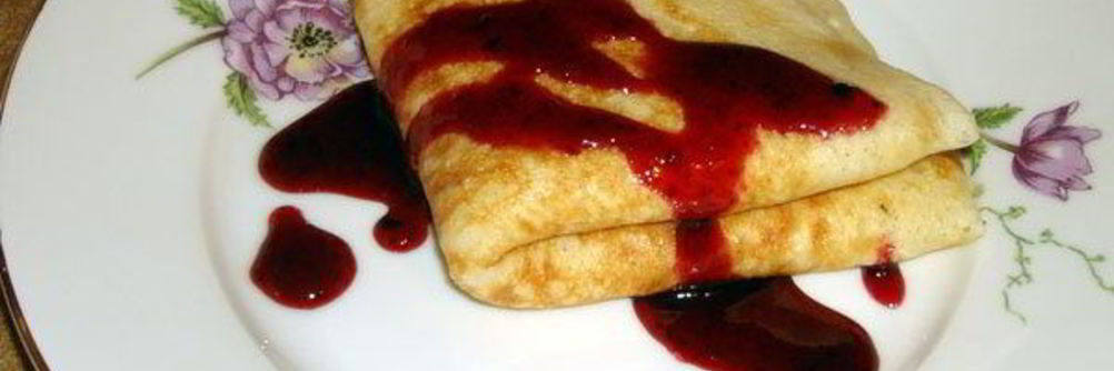 Блины дрожжевые к Масленице