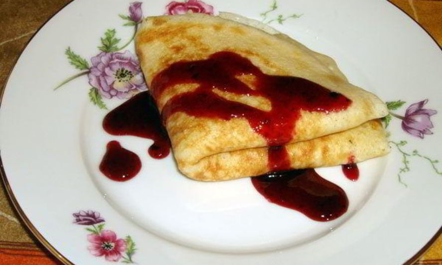 Рецепт блинов дрожжевых к масленице