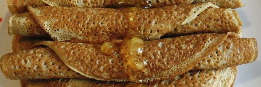 Блины из ржаной муки без дрожжей