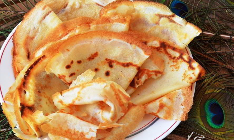 Рецепт блинов карнавал на кокосовом молоке