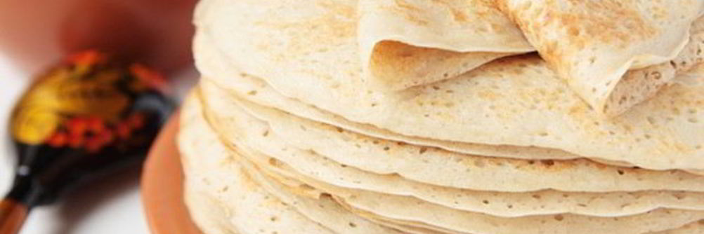 Блины на кефире дрожжевые