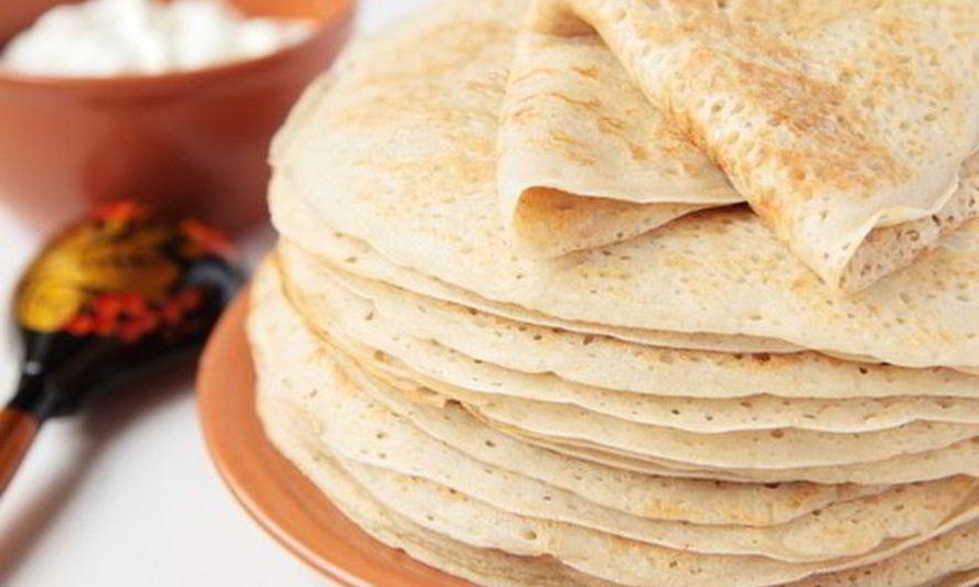 Рецепт блинов на кефире дрожжевые