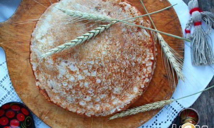 Рецепт блинов на кефире с водкой и гречневой мукой