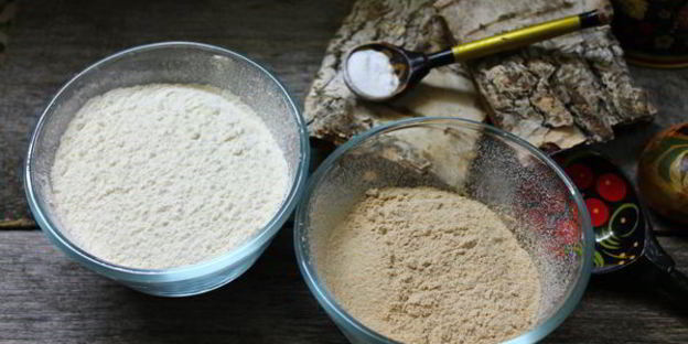 блины на кефире с водкой и гречневой мукой