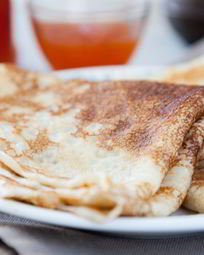 Блины на молоке