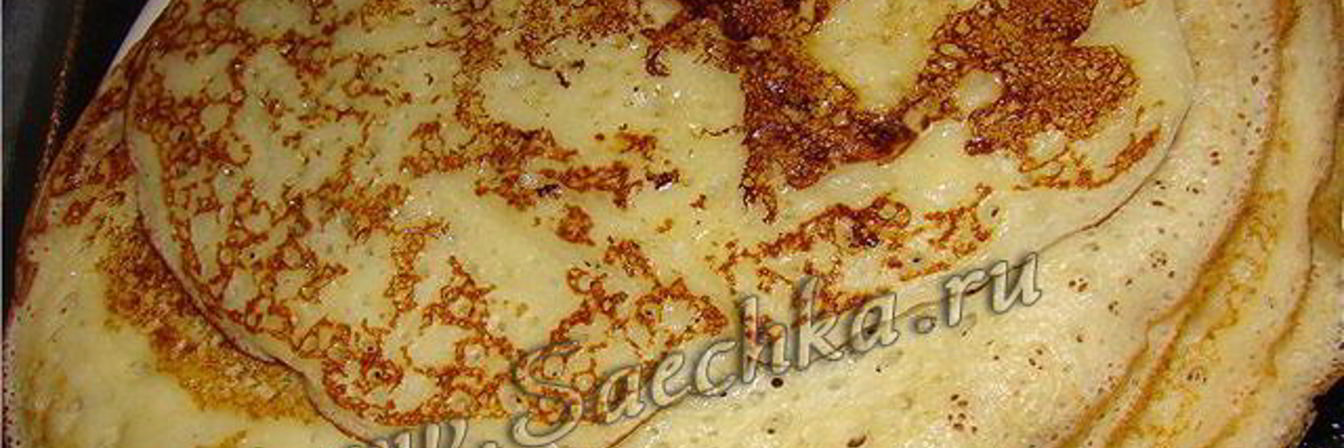 Блины овсяные