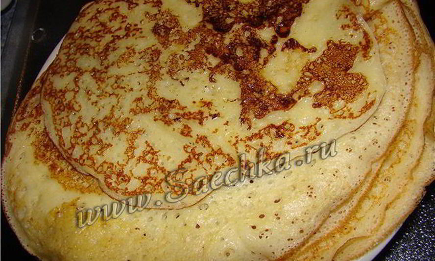 Рецепт блинов овсяных