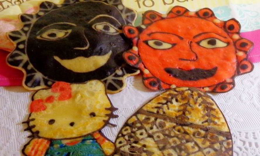 Рецепт блинов-рисовашек