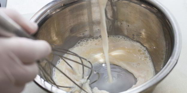 блины с куриной печенью и морковью