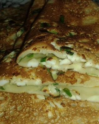 Блины с припеком