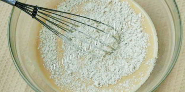 блины с семгой и плавленным сыром